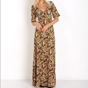 Somedays Lovin Star Valley Animal Maxi Dress - XS